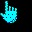 3d Cyan Pack 3 Cursors cursor preview 1