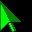 3d Green Cursors cursor preview 1