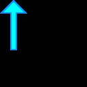 Aero Cyan 10 Cursors