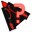 Alienware Eclipse Red Cursors cursor preview 1