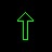 Binary Enchanced Green & Black Shadow Cursors cursor preview 1