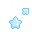 Blue Kawaii Cute Sweet Little Star Cursors cursor preview 1