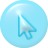 Blue Camtasia Style Cursors cursor preview 1