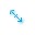 Blue Minimalistic Cursors cursor preview 1