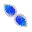 Blue Sapphires In Diamonds Cursors