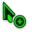 Breeze Hacked Green Cursors cursor preview 1