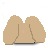 Bunny Brown Cursors cursor preview 1