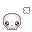 Kawaii Cute Little Skull PequeñA Calavera Tierna Cursors cursor preview 1
