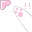 Kawaii Cat Paw White Version Cursors