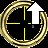 Crosshair Gold Cursors cursor preview 1