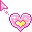 Cute Heart Compilation Cursors cursor preview 1