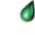 Droplet Mini Black And Green Cursors