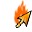 Flaming Fire Cursors cursor preview 1