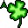 Four Leaf Clover (Good Luck) Cursors cursor preview 1