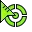 Frequency, Black And Green Neon cursor preview 1