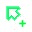 Green Neon Outline Pointer Cursors cursor preview 1