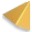 Golden Wedge Arrows Cursors cursor preview 1