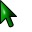 Green 3d Pack Cursors cursor preview 1