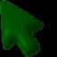Green 3d Pointers Cursors cursor preview 1