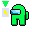 Green Among Us Cursors