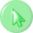 Green Camtasia Style Cursors cursor preview 1