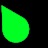 Green Drop & Point Pointers Cursors cursor preview 1