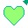 Green Heart Theme Cursors