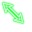 Green Neon Laser Glow Simple Stylish Cursors cursor preview 1