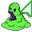 Green Monster Monstruo Verde Cursors cursor preview 1