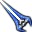 Halo Energy Sword Dark Blue Cursors cursor preview 1