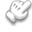 Hand Mickey Mouse Cursors cursor preview 1