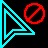 Highly Visible Big Black & Blue (Cyan) Cursors cursor preview 1