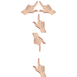 Human Hands Cursors cursor preview 1