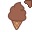 Ice Cream Kawaii Brown Cursors cursor preview 1