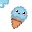 Pastel Pixelated Icecream Normal Select Cursors cursor preview 1