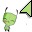 Invader Zim Gir Cursors cursor preview 1