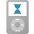 Silver Ipod Classics Cursors cursor preview 1
