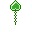 Kawaii Green Hearts Rabbit Cursors cursor preview 1