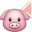 Kawaii Pig Cerdito Tierno Cute 2 Cursors cursor preview 1
