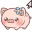 Kawaii Pig Cerdito Tierno Cute 4 Cursors cursor preview 1