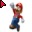 Mario Smash Bros Punter Cursors cursor preview 1