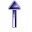 Metallic Shiny Purple Arrow Cursors