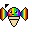 Multi Color Ice Creams Cursors cursor preview 1