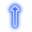 Neon Blue Cursors cursor preview 1