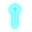 Neon Cyan Cursors cursor preview 1