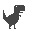 No Internet Dino Cursors cursor preview 1