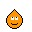 Orange Face Cursors cursor preview 1