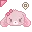 Pink Bunny cursor preview 1