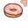 Pink Kawaii Donut Cursors cursor preview 1