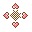 Kawaii Pink Heart Cheesecake Cursors cursor preview 1
